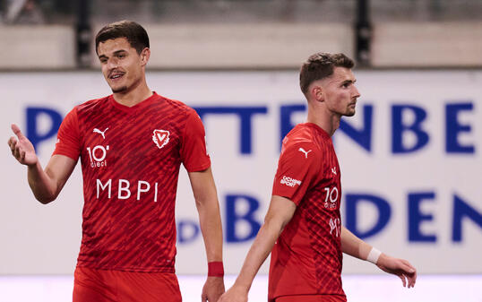 Elmin Rastoder (l.) und Fabio Fehr.