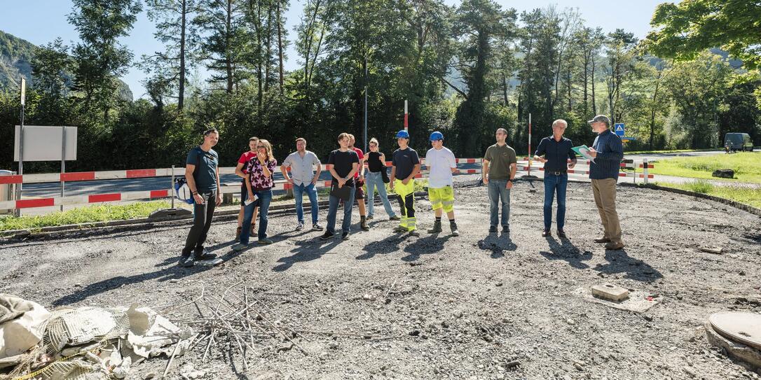 Asphaltknacker-Aktion Jugendtreff Balzers