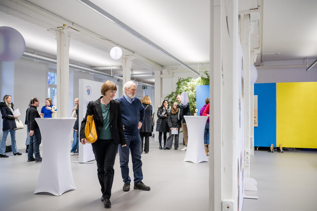 30 Jahre Formatio: Vernissage der Ausstellung "Glanzlichter", in Triesen