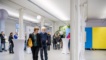 30 Jahre Formatio: Vernissage der Ausstellung "Glanzlichter", in Triesen