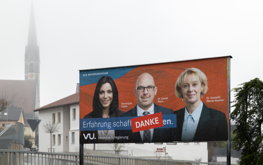 Wie wichtig sind Wahlplakate und Zeitungsinserate für die Wähler?