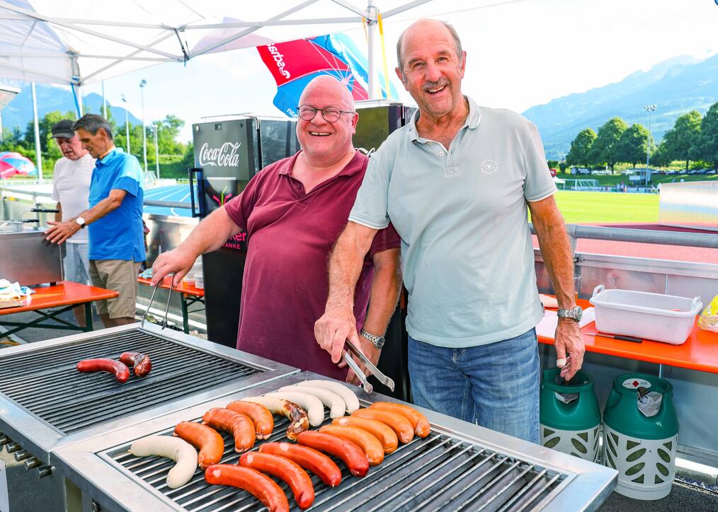 Liechtenstein Schaan Sportanlage Rheinwiese Schaaner Faescht
