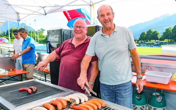 Liechtenstein Schaan Sportanlage Rheinwiese Schaaner Faescht