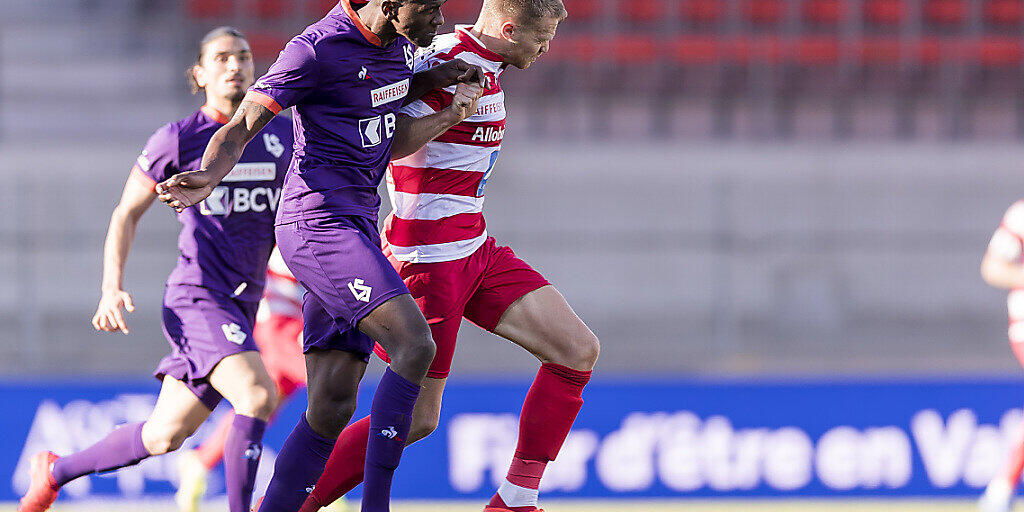 Ein ausgeglichener Kampf im Wallis: Sion (Gaëtan Karlen) und Lausanne (Elton Monteiro) trennen sich torlos Ein ausgeglichener Kampf im Wallis: Sion (Gaëtan Karlen) und Lausanne (Elton Monteiro) trennen sich torlos