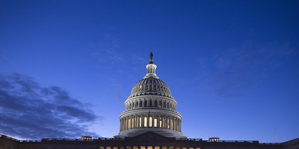Das US-Parlamentsgebäude Kapitol in Washington. (Archivbild)