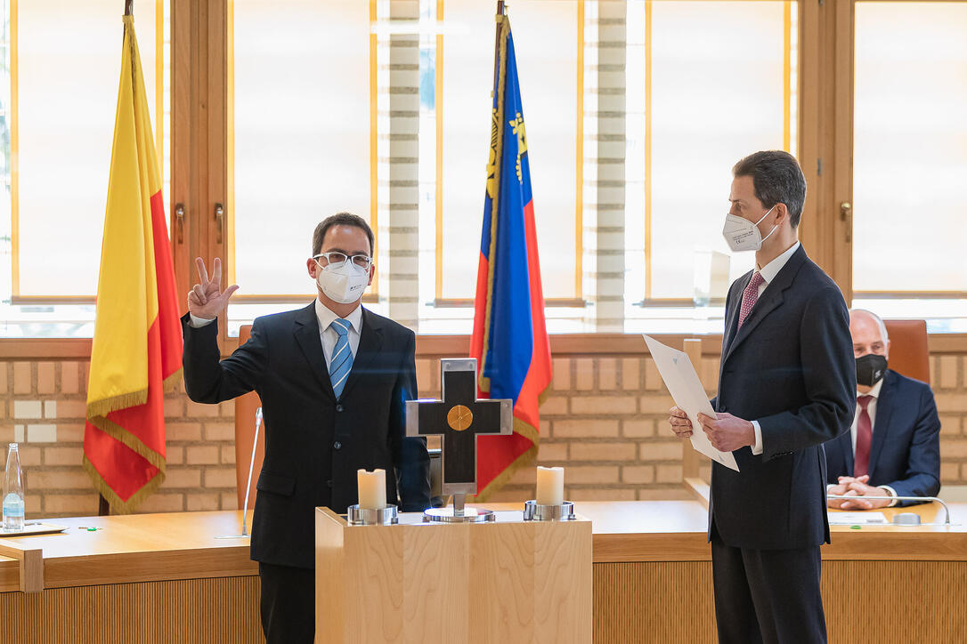 Landtagseröffnung 2021 in Vaduz