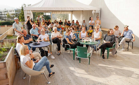 Finissage der Ausstellung «Ich die Zukunft» im Turm in Schaan.