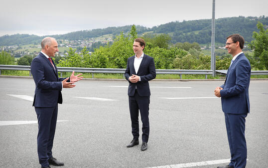 Besuch von Bundeskanzler Sebastian Kurz - 14. Mai 2020