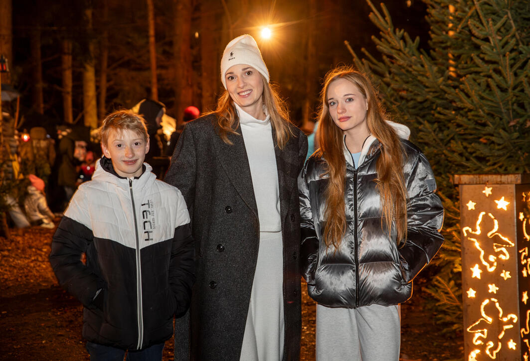 Nikolaus im Walde, Schellenberg (07.12.2024)