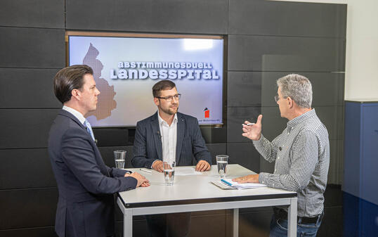 Abstimmungsduell Landesspital