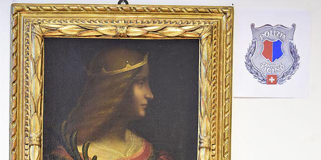 Ritratto di Isabella d'Este (Quelle: Kantonspolizei Tessin)