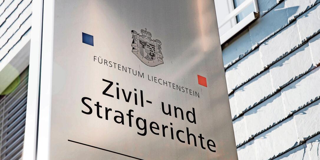 Gerichtsgeb&auml;ude in Vaduz