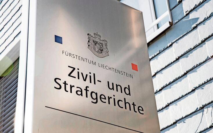 Gerichtsgeb&auml;ude in Vaduz