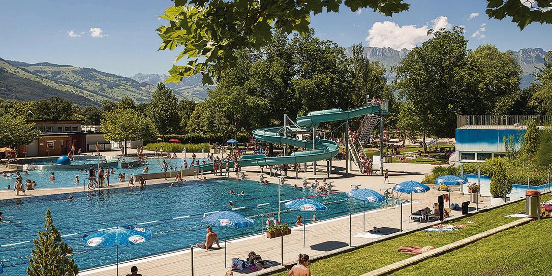 Freibad in Vaduz