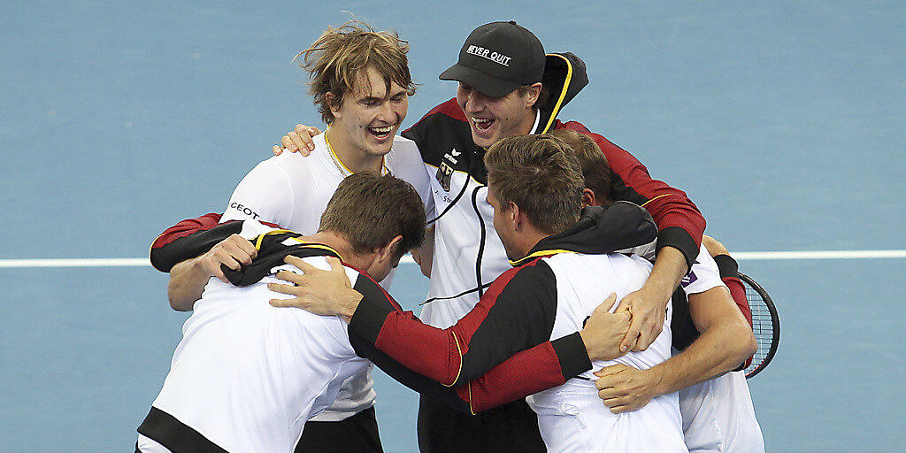 Das deutsche Davis-Cup-Team setzte sich in Brisbane gegen Australien durch