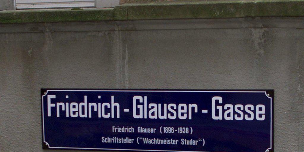 Seit 2001 hat Zürich eine Friedrich-Glauser-Gasse. Sie verbindet die Zähringerstrasse, wo Glauser wohnte, und die Niederdorfstrasse (Archiv)