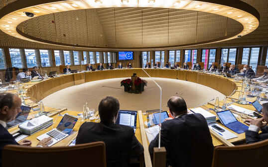 Liechtensteiner Landtag in Vaduz