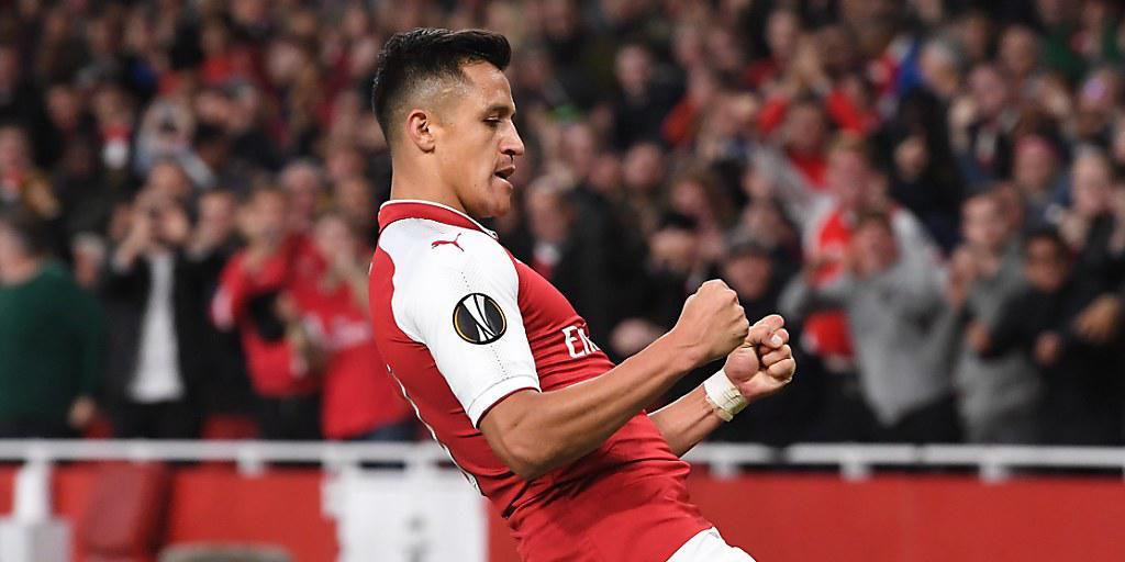 Alexis Sanchez schoss ein herrliches Tor zum 2:1 für Arsenal