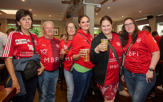 FC Vaduz Fantreff in Dublin (25.07.2024)