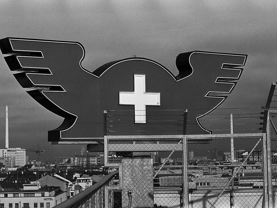 Der Merkurhut war lange Zeit Emblem der Schweizer Mustermesse. 2019 findet die Muba zum letzten Mal statt. Archivbild: KEYSTONE/Michael Kupferschmidt