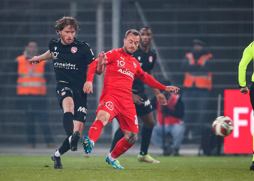 Liechtenstein Schweiz Fussball Challenge-League FC Vaduz - FC Thun