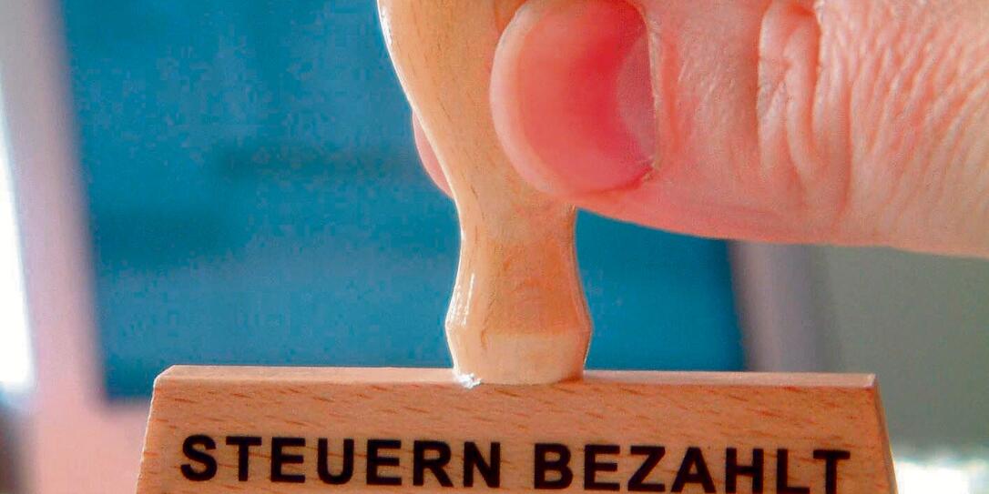 Steuern bezahlt, Stempel Steuern bezahlt, Stempel
