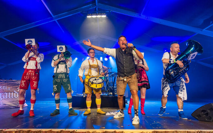 Verbandsmusikfest Partyeskalation mit Peter Wackel in Malbun (28.06.2024)