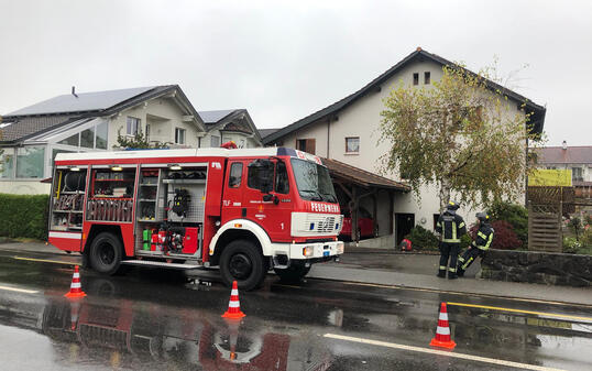 Raubüberfall und Brand in Ruggell