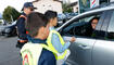 Verkehrsaktion &laquo;Schulanfang 2026&raquo; der Landespolizei in Schaan.