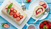 Erdbeerrollade