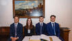 Eintragung in das Goldene Buch 2024 auf Schloss Vaduz (13.09.2024)