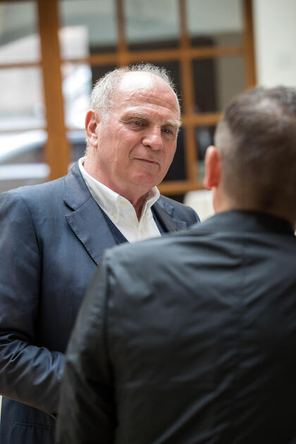 Uli Hoeness in Vaduz