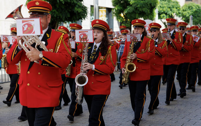 Princely Tattoo Parade in Vaduz