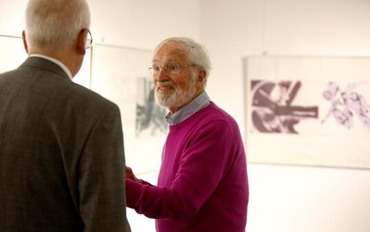 Schaan DoMus Vernissage Martin Frommelt "Vaehtreb"