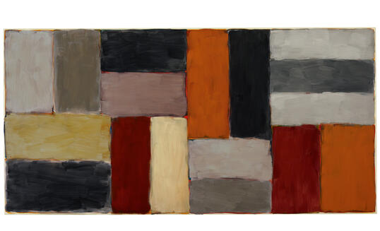 Sean Scully, Floating Red Wall, 2002160 x 320 cm