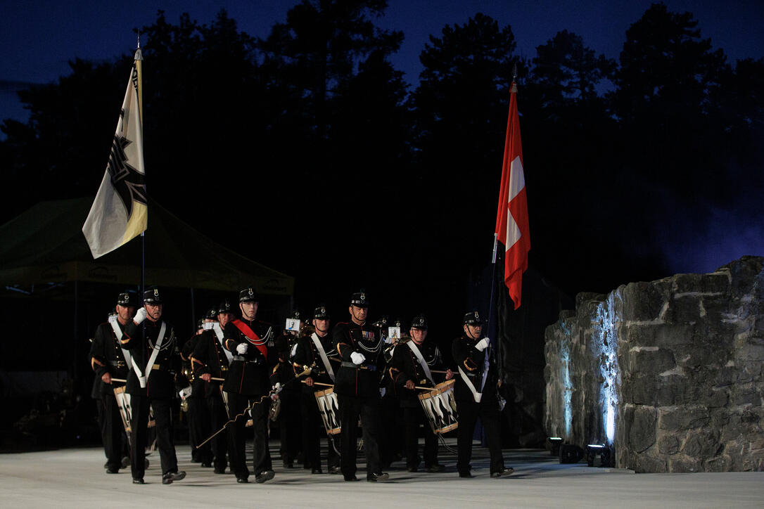 The Princely Liechtenstein Tattoo in Schellenberg