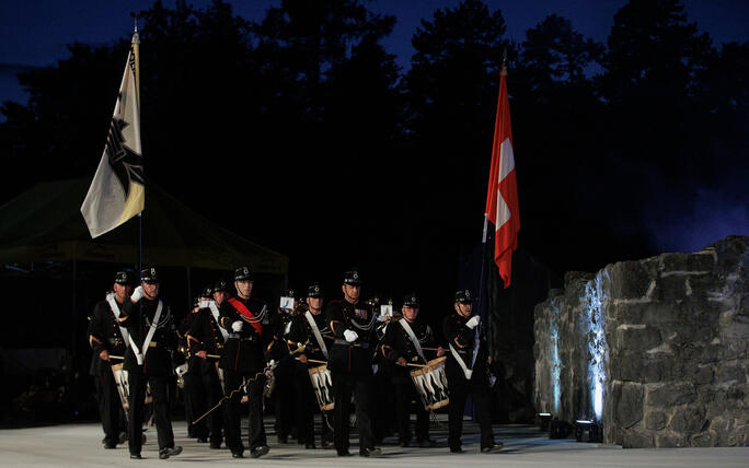 The Princely Liechtenstein Tattoo in Schellenberg