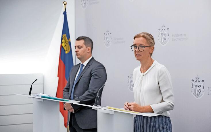 Mediengespräch der Regierung