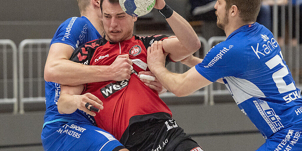 Die Handball-Meisterschaft in der Schweiz wird abgebrochen