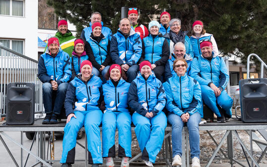 Für die Durchführung der Meisterschaften steht ein grosses Helferteam bereit.