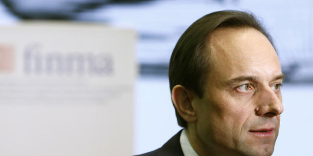 Finma-Direktor Mark Branson am Dienstag in Bern vor den Medien