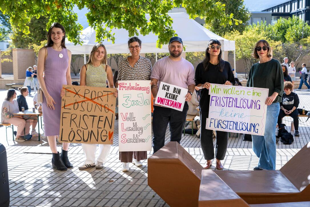 Kundgebung Initiative Fristenl&ouml;sung, in Vaduz (19.09.2026)