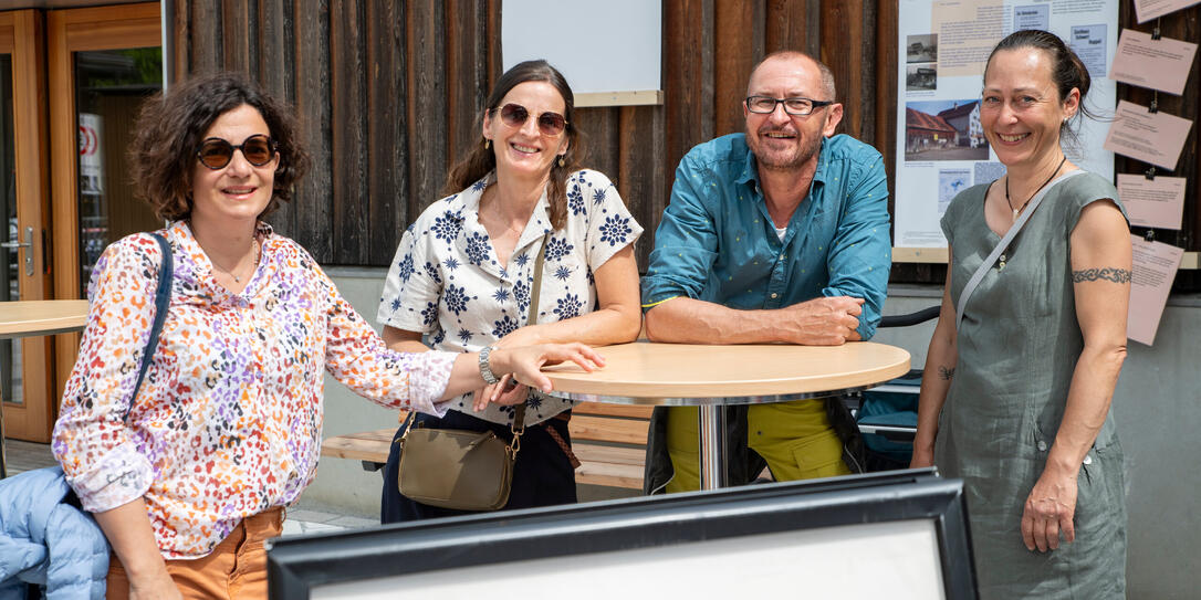 Er&ouml;ffnung Begegnungsplatz und Ausstellung &laquo;Geschichten aus der