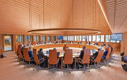 Liechtensteiner Landtag in Vaduz
