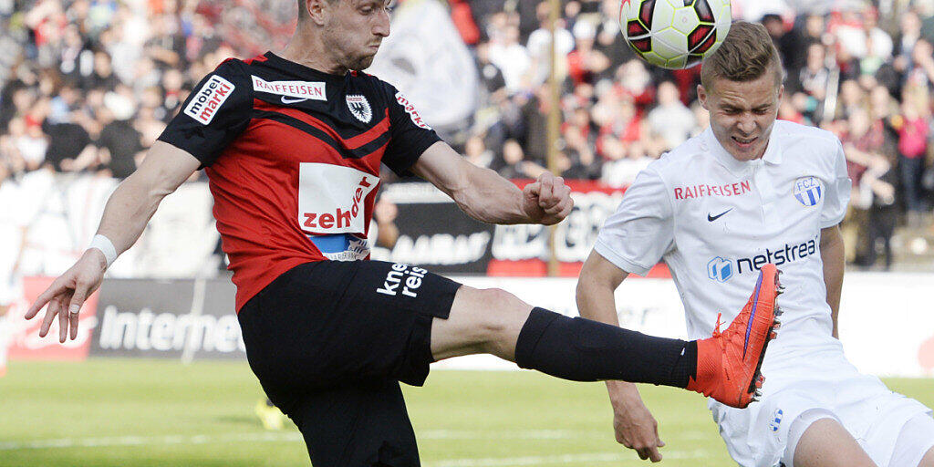 Zuletzt spielte Stephan Andrist (li.) in der Schweiz beim FC Aarau Zuletzt spielte Stephan Andrist (li.) in der Schweiz beim FC Aarau