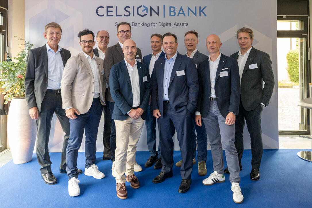Er&ouml;ffnungsfeier der Celsion Bank in Vaduz