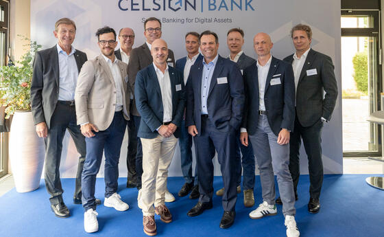 Er&ouml;ffnungsfeier der Celsion Bank in Vaduz