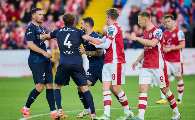 So knallhart körperbetont wie gegen St.Patrick’s Athletic wird die morgige Partie gegen den FC Thun bestimmt nicht.