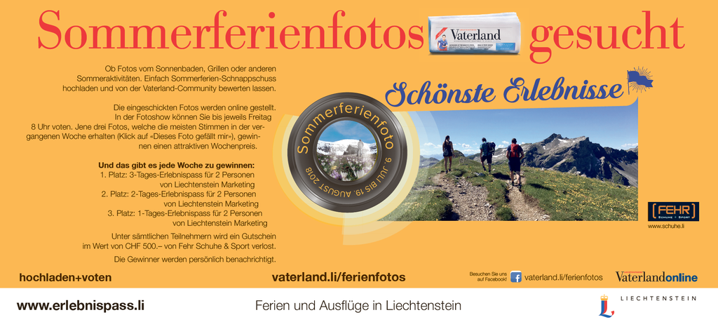 Sommerfotowettbewerb 2018 Sommerfotowettbewerb 2018