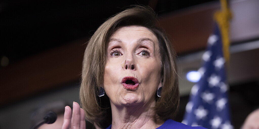 Nancy Pelosi, Sprecherin des US-Repräsentantenhauses bei den Verhandlungen zum USMCA-Abkommen. Dieses wird den 1994 abgeschlossenen nordamerikanischen Freihandelspakt Nafta ablösen.